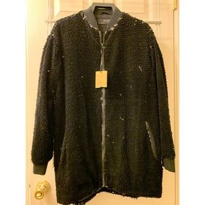 Zara Sequin Bomber